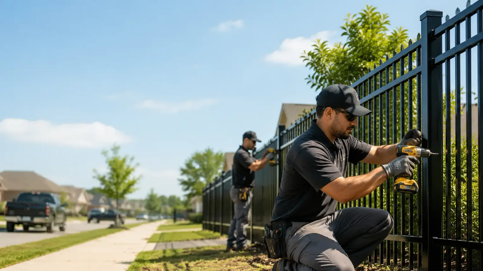 Metal Fence Installation in Jacksontown, OH